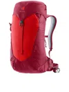 Deuter Unisex Red Polyamide Bag In Brown