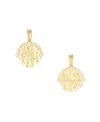 Deux Lions Jewelry Gold Baby Zodiac Necklace In K Gold Plated - Scorpion