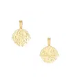 Deux Lions Jewelry Gold Baby Zodiac Necklace In K Gold Vermeil - Leo