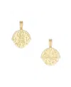 Deux Lions Jewelry Baby Girls' Zodiac Necklace In K Gold Vermeil - Pisces