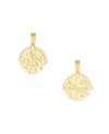 Deux Lions Jewelry Gold Baby Zodiac Necklace In K Gold Vermeil - Sagittarus