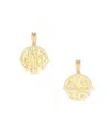 Deux Lions Jewelry Gold Baby Zodiac Necklace In K Gold Vermeil - Virgo