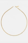 Deux Lions Jewelry Cuban Chain Necklace In Gold, Men's At Urban Outfitters In Gold