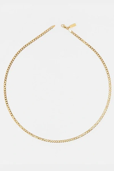 Deux Lions Jewelry Cuban Chain Necklace In Gold, Men's At Urban Outfitters