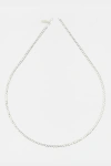 Deux Lions Jewelry Cuban Chain Necklace In Silver, Men's At Urban Outfitters