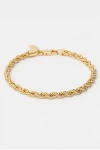 Deux Lions Jewelry Eternal Link Bracelet In Gold, Men's At Urban Outfitters In Gold