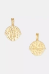 Deux Lions Jewelry Gold Baby Zodiac Necklace In Brown