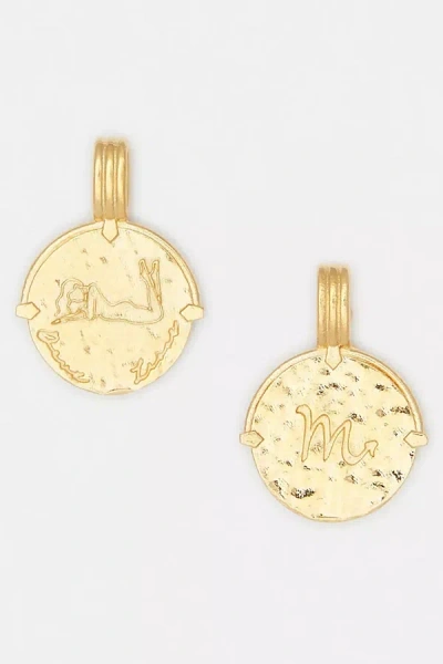 Deux Lions Jewelry Gold Zodiac Necklace