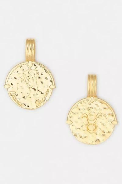 Deux Lions Jewelry Gold Zodiac Necklace