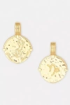 Deux Lions Jewelry Gold Zodiac Necklace In Multicolor
