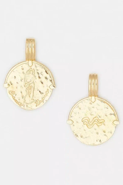 Deux Lions Jewelry Gold Zodiac Necklace