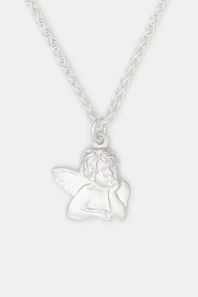 Deux Lions Jewelry Luna Necklace In Silver, Men's At Urban Outfitters