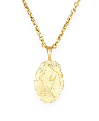 Deux Lions Jewelry Deu Créa Necklace In Gold, Men's At Urban Outfitters