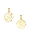 Deux Lions Jewelry Men's Zodiac Necklace In K Gold Plated - Aries