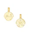 Deux Lions Jewelry Men's Zodiac Necklace In K Gold Plated - Scorpion