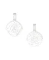 Deux Lions Jewelry Men's Zodiac Necklace In . Sterling Silver - Virgo