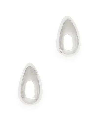 Deux Lions Jewelry Moondrop Earrings In Sterling Silver