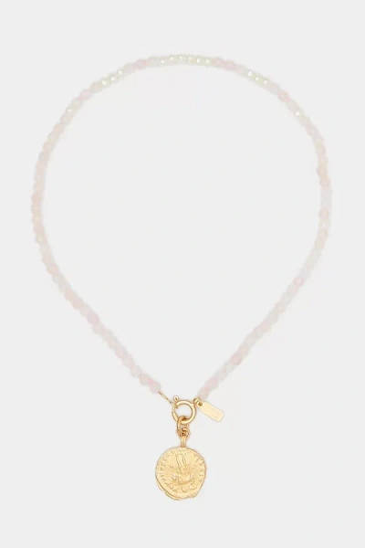 Deux Lions Jewelry Rosie Reversible Necklace In Gold