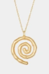DEUX LIONS JEWELRY SACRED SPIRAL NECKLACE IN GOLD, WOMEN'S AT URBAN OUTFITTERS