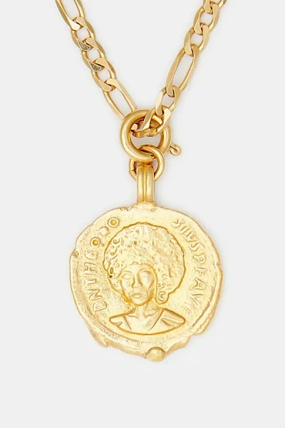 Deux Lions Jewelry Sophia Necklace In Gold, Men's At Urban Outfitters