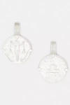 Deux Lions Jewelry Sterling Silver Zodiac Necklace In White