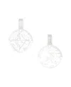 Deux Lions Jewelry Women's Zodiac Necklace In Silver In . Sterling Silver - Sagittarius