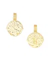 Deux Lions Jewelry Gold Zodiac Necklace In K Gold Plated - Taurus