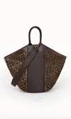 Deux Mains All Day Tote Bag In Brown In Brown