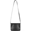 Deux Mains Fold Over Bag In Black