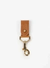 Deux Mains Key Chain In Brown