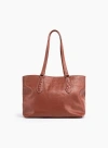 Deux Mains Mid Tote In Brown