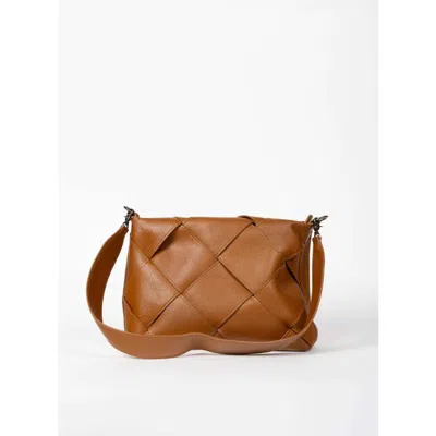 Deux Mains Optimal Shoulder Bag In Brown