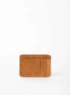 Deux Mains Slim Id Case In Brown