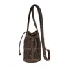 Deux Mains Women's Essential Bucket Bag Brown In Brown