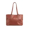 Deux Mains Women's Mid Tote - Brown In Brown