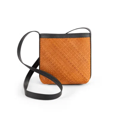 Deux Mains Women's Neutrals / Yellow / Orange Panye Crossbody Bag