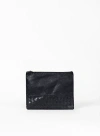 Deux Mains Woven Pouch In Black