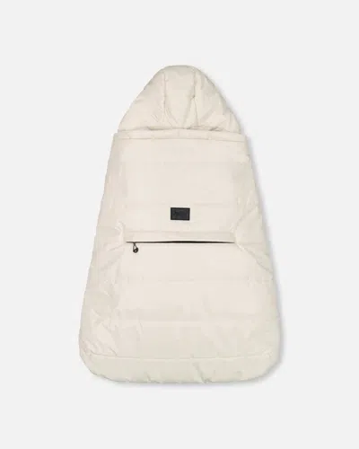 Deux Par Deux 3-in-1 Multifunction Cover For Car Seat, Stroller, And Baby Carrier In Off-white In Neutral