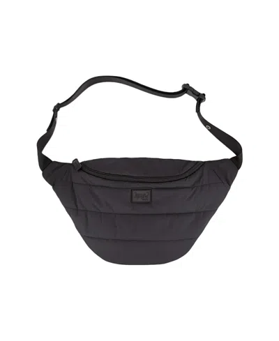 Deux Par Deux Kids'  Adult Unisex Diaper Changing Sling Bag In Black