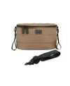 Deux Par Deux Adult Unisex Mini Diaper Bag In Brown