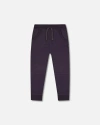 Deux Par Deux Baby Boy's Jogger Sweatpants Dark Gray In Dark Gray