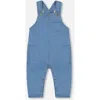 Deux Par Deux Baby Boy's Light Soft Denim Overalls Jeans Blue In Jeans Blue