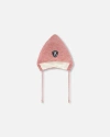 Deux Par Deux Baby Girl's Baby Pointed Knit Hat In Pink In Faded Rose