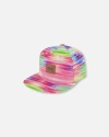 Deux Par Deux Baby Girl's Printed Cap Multicolored In Multicolored
