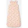 Deux Par Deux Baby Girl's Printed Muslin Sleep Sack Peach With Pears In Peach With Pears Print