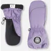Deux Par Deux Baby Girl Winter Mittens Play In Purple