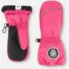 Deux Par Deux Baby Girl Winter Mittens Play In Pink