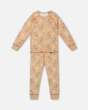 DEUX PAR DEUX DEUX PAR DEUX BABY UNISEX ORGANIC COTTON KID TWO PIECE FAMILY CHRISTMAS PAJAMA SET