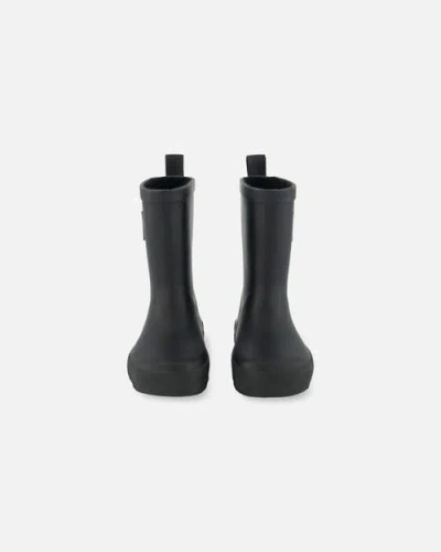 DEUX PAR DEUX DEUX PAR DEUX BABY UNISEX RAIN BOOTS BLACK