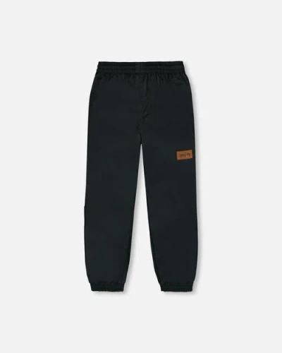 DEUX PAR DEUX DEUX PAR DEUX BABY UNISEX SPLASH PANTS BLACK